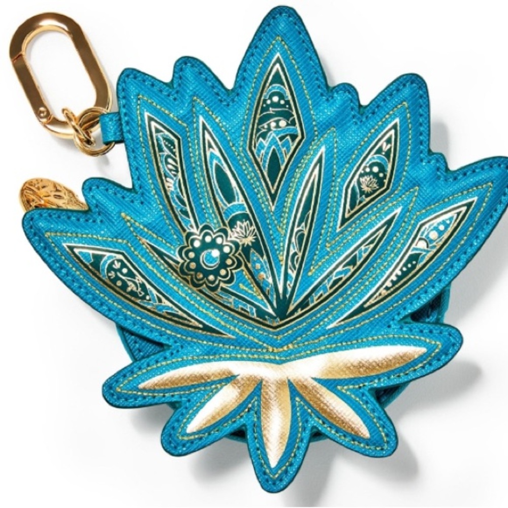 Bath & Body Works Teal  Princess Collection Jasmine coinpurse
